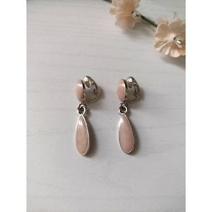 Vintage Avon Clip on Enamel Tear Drop Earrings